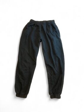 Brandy Melville Black Cozy Fleece Joggers